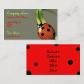 Bug女性名刺 名刺 (正面/裏面)