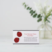 Bug女性名刺 名刺 (スタンド正面)