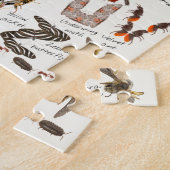 Bug Alphabetパズル\昆虫ABC ジグソーパズル (側面)