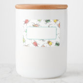 Bug Birthday Party Food Labels フードラベル (正面)