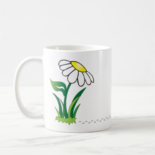 Bug Daisy Mug女性 コーヒーマグカップ (左)