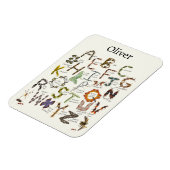 Bug Decor – バグアルファベット子供へ マグネット (左側)