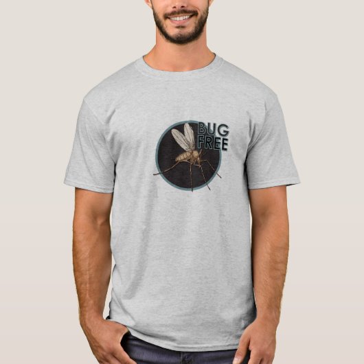 Bug Free – メンズベーシックTシャツ Tシャツ (正面)