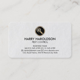 Bug Glass Icon Premium Pest Control名刺 名刺