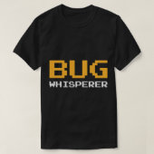BUG Hispeer IT Programmer Coder Bug Computer Sci Tシャツ (デザイン正面)