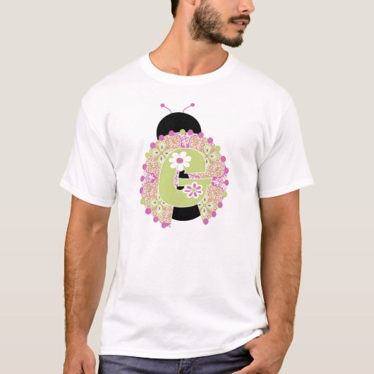 Bug Initial Shirt女性 Tシャツ (正面)