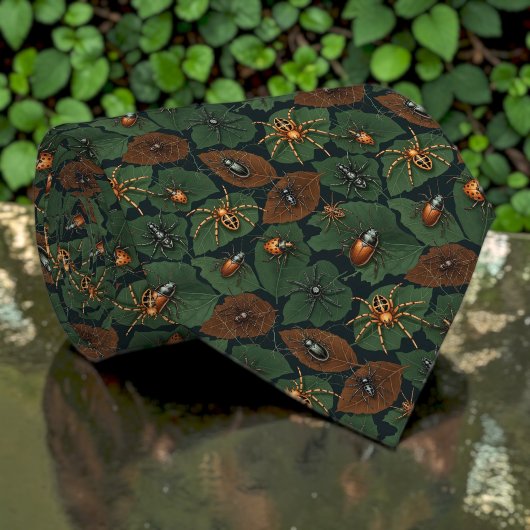Bug, Insect & Arachnid Pattern Custom Necktie ネクタイ