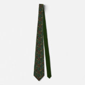 Bug, Insect & Arachnid Pattern Custom Necktie ネクタイ (正面)