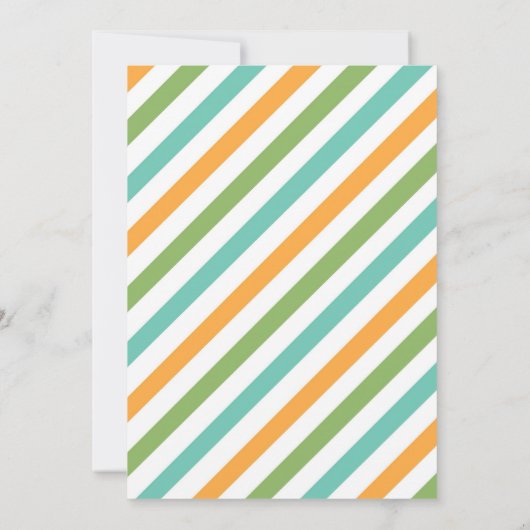 Bug Insect Boy Birthday Invitation 招待状 (裏面)