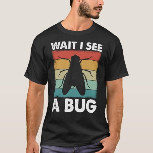 Bug Insect Science待ってBug 25を見る Tシャツ (正面)