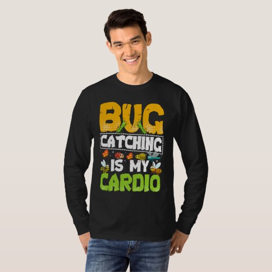 Bug  Insect Science  Bug Catching is my Cardio  20 Tシャツ (正面フル)