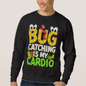 Bug  Insect Science  Bug Catching is my Cardio  21 スウェットシャツ (正面)