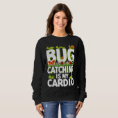 Bug  Insect Science  Bug Catching is my Cardio  2 スウェットシャツ (正面フル)