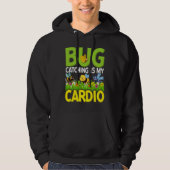 Bug  Insect Science  Bug Catching is my Cardio  4 パーカ (正面)