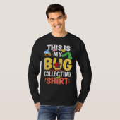 Bug  Insect Science This is My Bug Collecting Outf Tシャツ (正面フル)