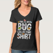 Bug  Insect Science This is My Bug Collecting Outf Tシャツ (正面)