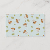 Bug Insects Baby Shower Diaper Raffle Ticket エンクロージャーカード (裏面)