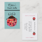 Bug Jewellery女性名刺 名刺 (正面/裏面)