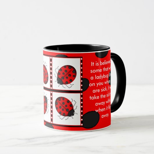 Bug Legend女性 マグカップ (正面右)