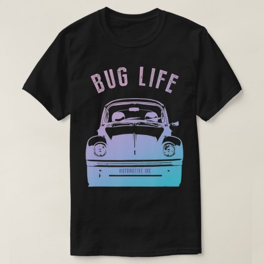 BUG Life BUG s Bug s 60s 50s車 Tシャツ (デザイン正面)