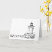 Bug Light Sketch カード (黄色い花)