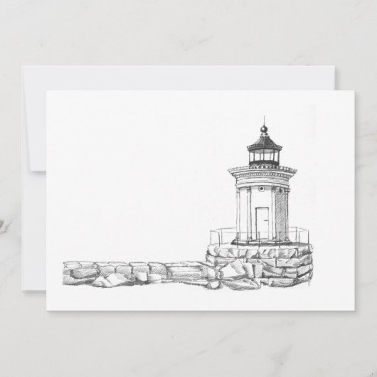 Bug Light Sketch サンキューカード (正面)