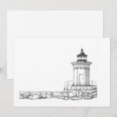Bug Light Sketch サンキューカード (正面/裏面)