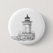Bug Light Sketch 缶バッジ (正面)