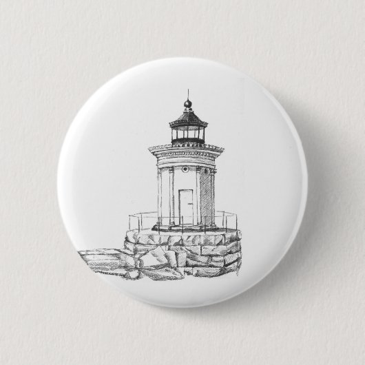 Bug Light Sketch 缶バッジ (正面)