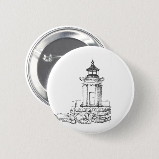 Bug Light Sketch 缶バッジ (正面&裏面)