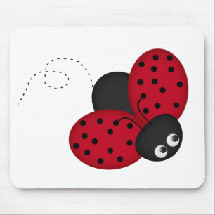 Bug Luck女性mousepad マウスパッド