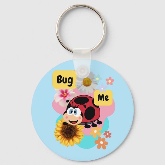 Bug Me: Ladybug キーホルダー (正面)