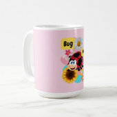 Bug Me: Ladybug コーヒーマグカップ (正面左)