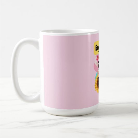 Bug Me: Ladybug コーヒーマグカップ (左)