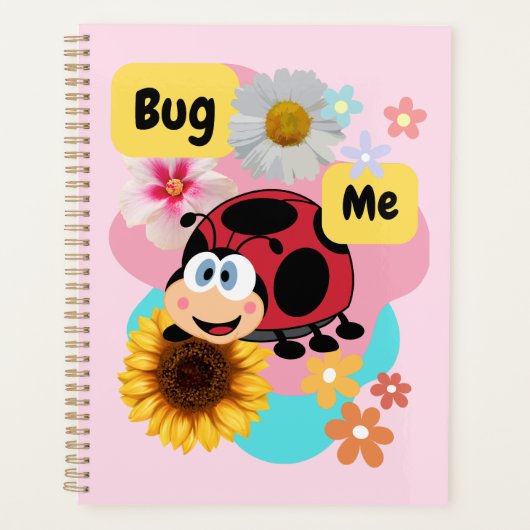 Bug Me: Ladybug プランナー手帳 (正面)