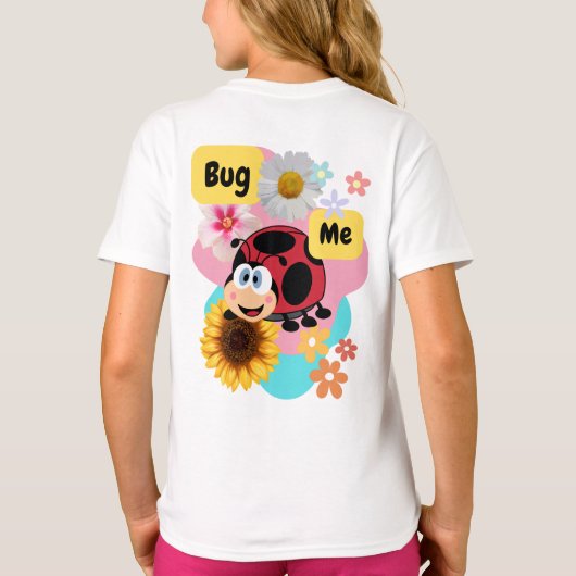 Bug Me: Ladybug Tシャツ (裏面)