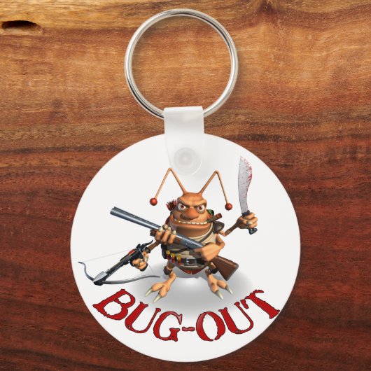 Bug-Out キーホルダー (正面)