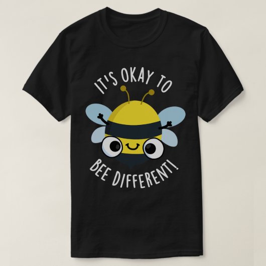 Bug Pun 1違うでおもしろいOk Tシャツ (デザイン正面)