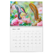 Bug Symphony – Musical Insects in Bloom 2026 カレンダー (3月 2027)