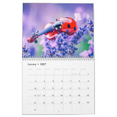 Bug Symphony – Musical Insects in Bloom 2026 カレンダー (1月 2027)