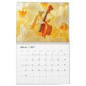 Bug Symphony – Musical Insects in Bloom 2026 カレンダー (2月 2027)