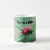 Bug With Attitude Funny Personalized コーヒーマグカップ (中央)