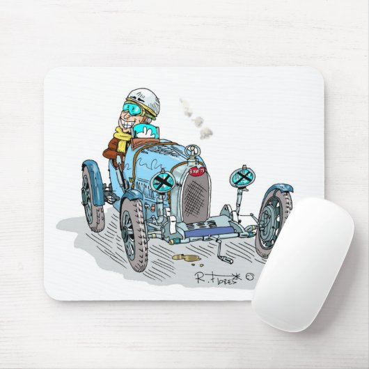 Bugatti1 マウスパッド (マウス)