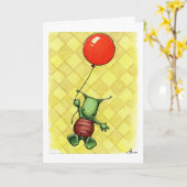 bugballの誕生日 カード (黄色い花)