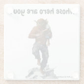 Bugbearヒーローチャイルドレスキューグラスファンタジーコースター ガラスコースター (裏面)