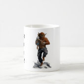 Bugbear Hero Child Rescueファンタジーアートコーヒーマグ コーヒーマグカップ (中央)