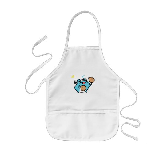 BugCatカプー猫 子供用エプロン (正面)