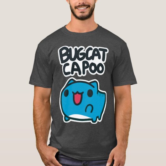 Bugcat+Capoo+フレンド Tシャツ (正面)
