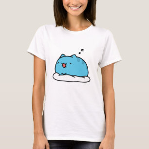 BugCat Capoo cat、かわいい漫画Catスリープ Tシャツ