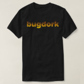 Bugdork Retro logo Sunset by The Bug Chicks Premiu Tシャツ (デザイン正面)